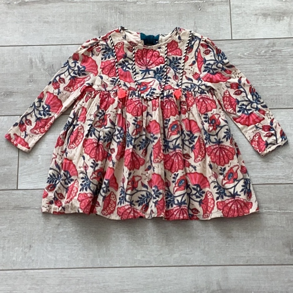 Louise Misha tunic with tassels on the front